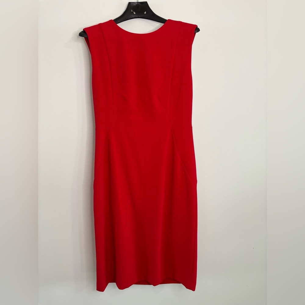 Donna Karan New York red dress